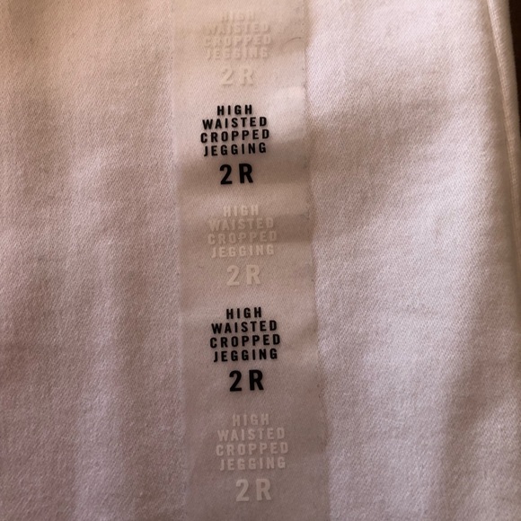 NWT Aeropostale white size2R HWcropped leggings - Picture 4 of 6